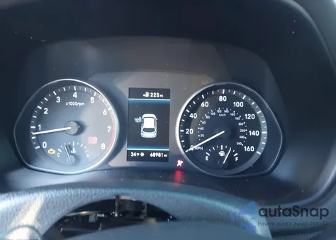 2018 Hyundai Elantra Gt Sport z USA, uszkodzony, nr VIN KMHH55LC2JU034972